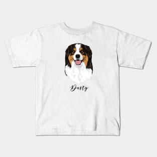 Dusty with Name Kids T-Shirt